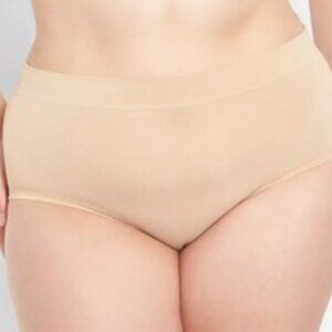 3 pair Cacique Comfort Bliss Full Brief Panty Cafe Mocha NWT